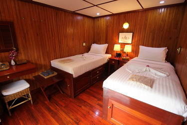 Pandaw Cruise Mekong River Cabins